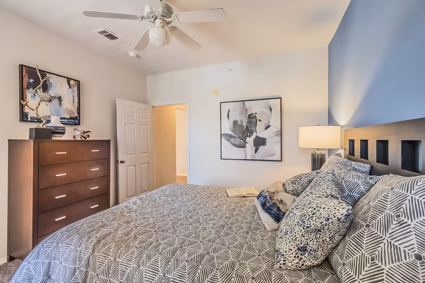 bedroom at Grand Estates at Keller Apartments