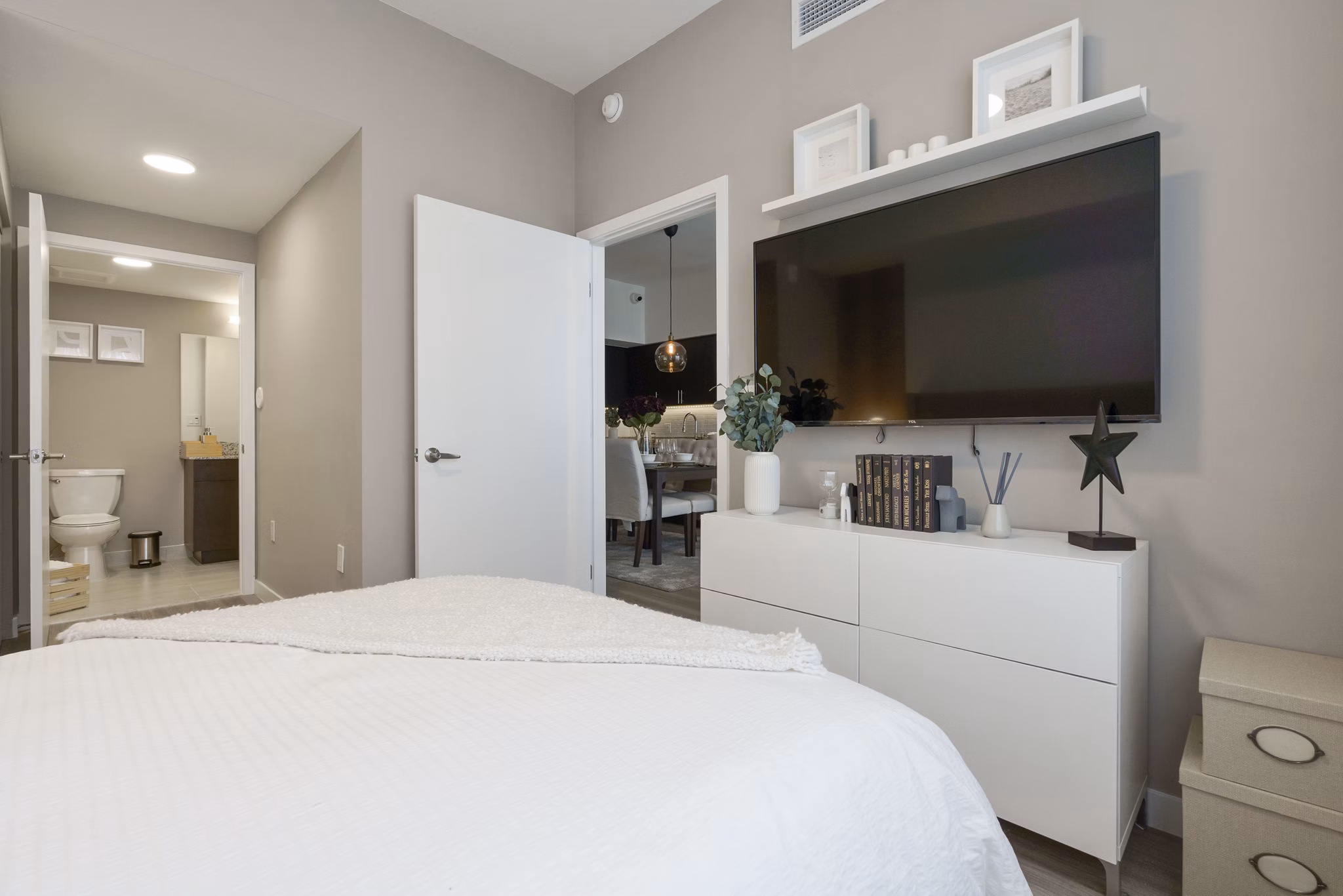 bedroom at LoHi Gold Apartments