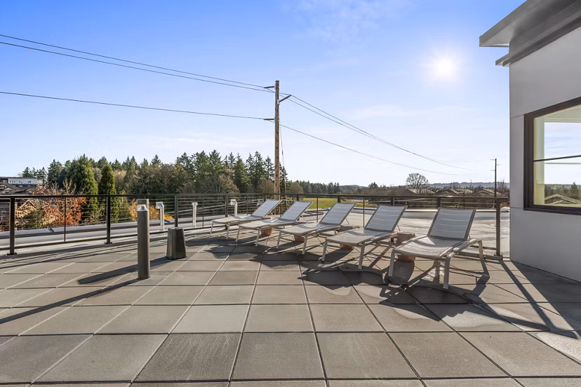 courtyard at The Lark Apartments