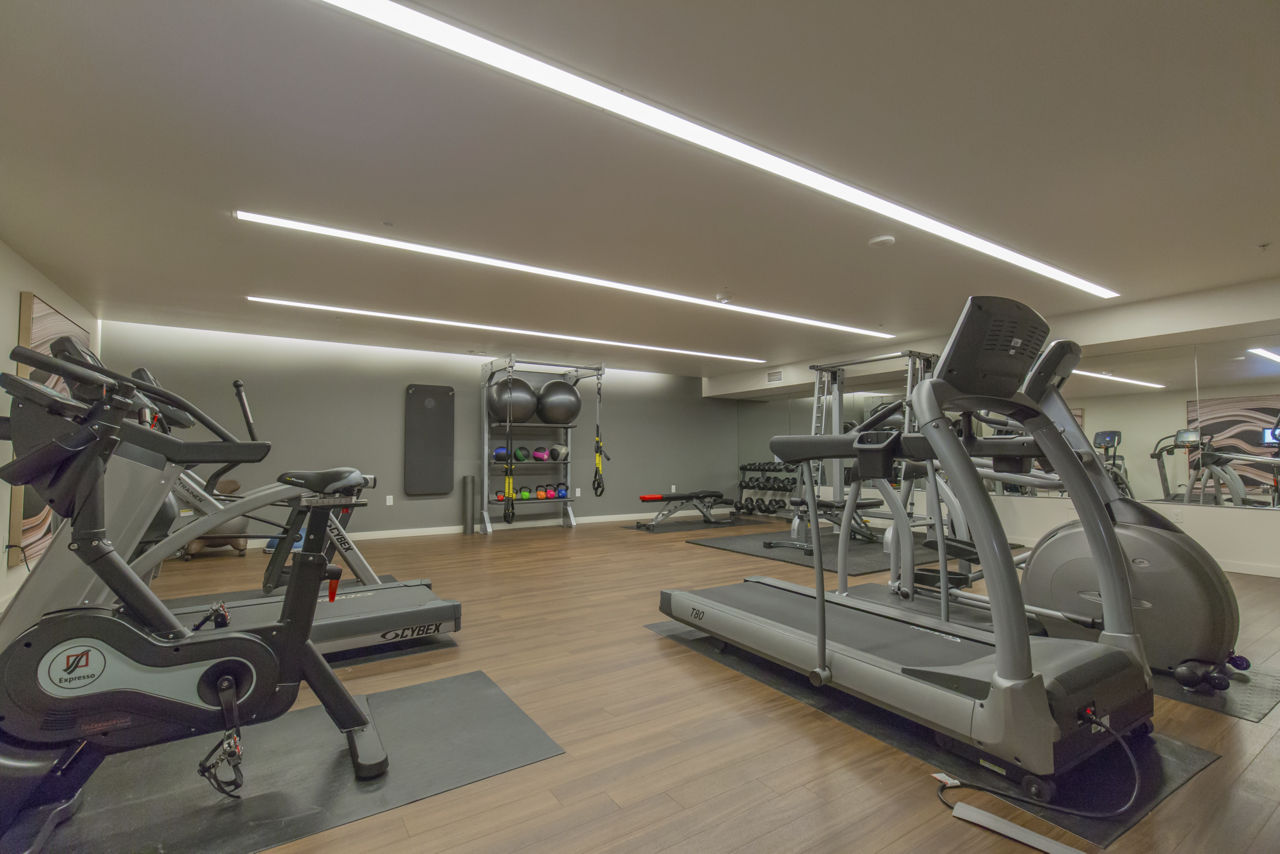 Gym at The Linden (1 of 3)