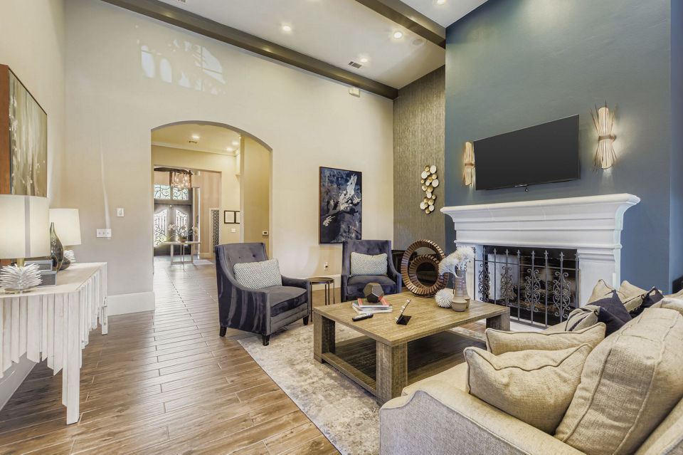 clubhouse at The Livingston Apartments