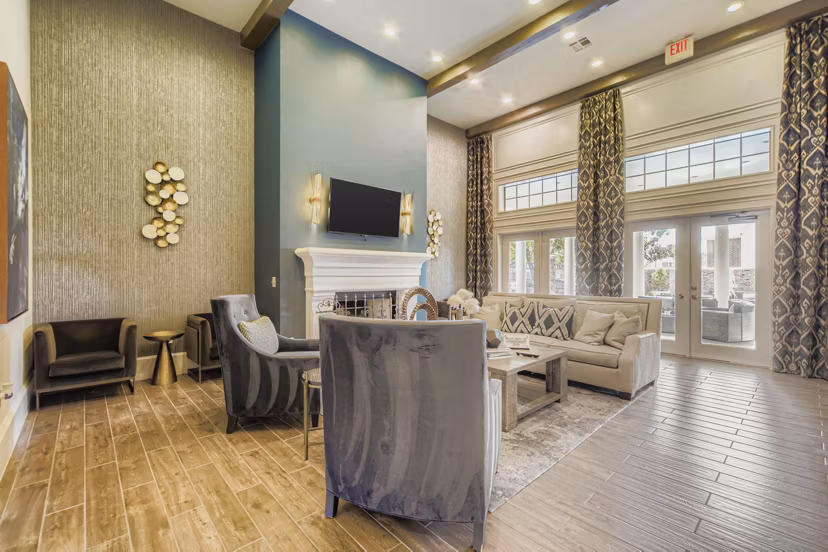 clubhouse at The Livingston Apartments