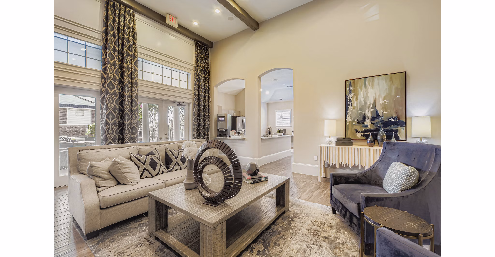 clubhouse at The Livingston Apartments