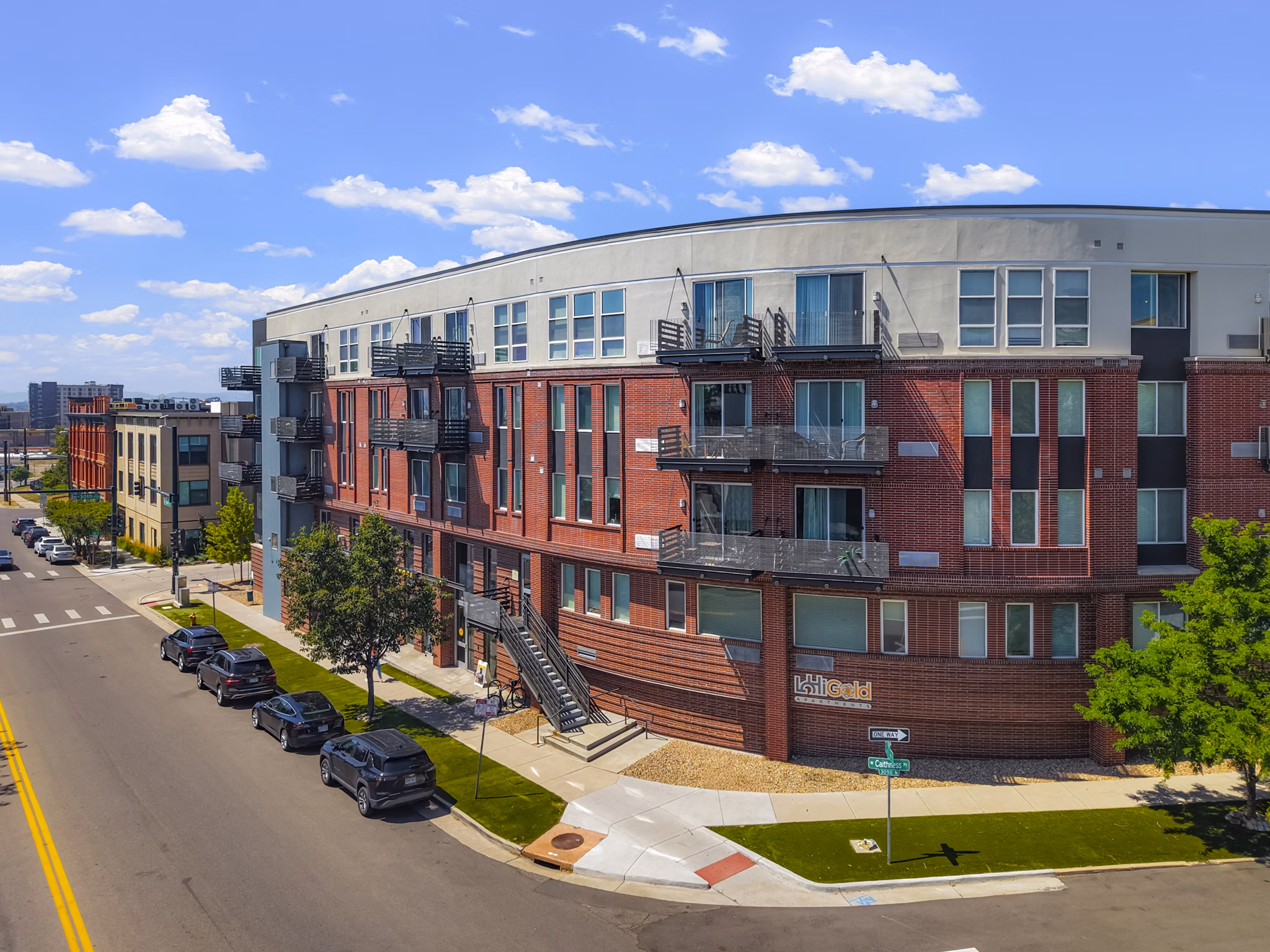 exterior at LoHi Gold Apartments 