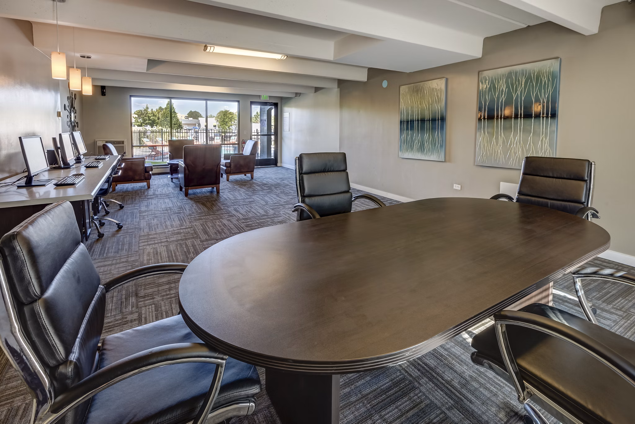 clubhouse at Monaco South Apartments
