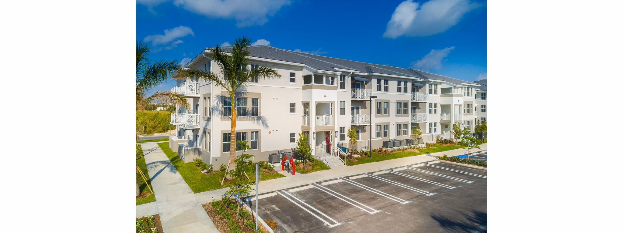 exterior at The Olivia Apartments