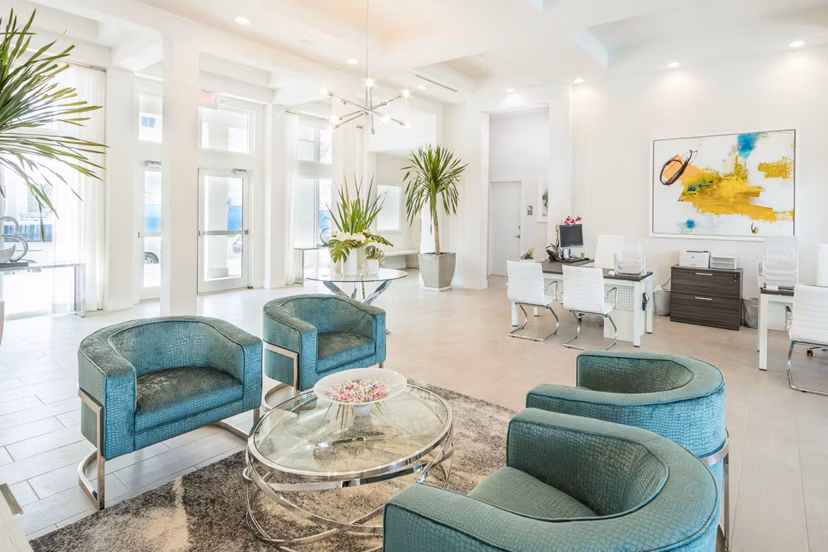 clubhouse at The Olivia Apartments