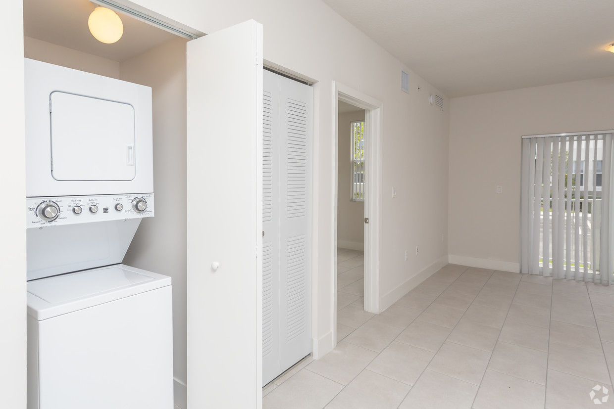 Laundry room at The Olivia