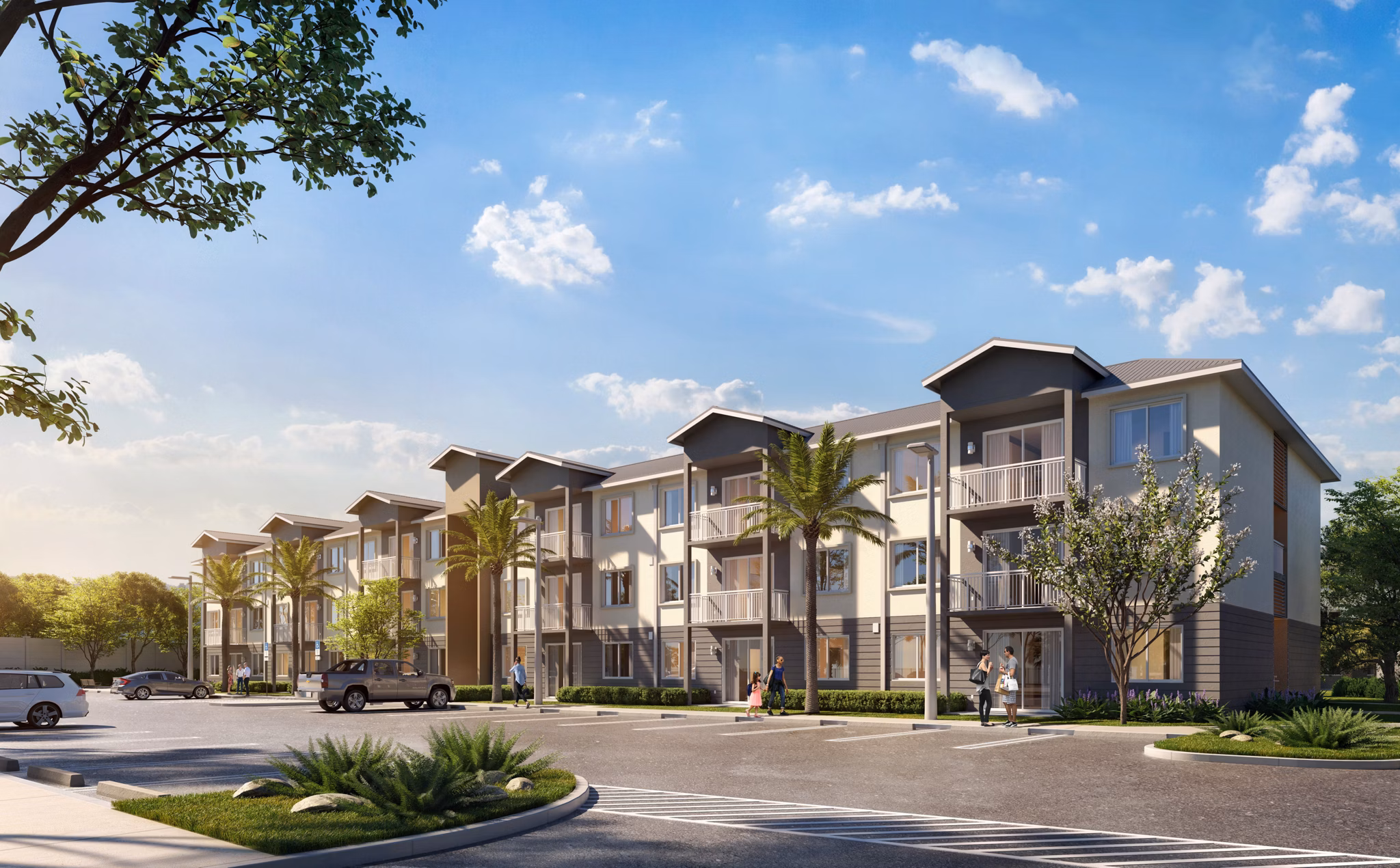 exterior at Palm Beach Preserve Apartments