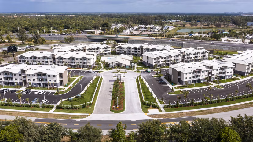 view at Palm Beach Preserve Apartments