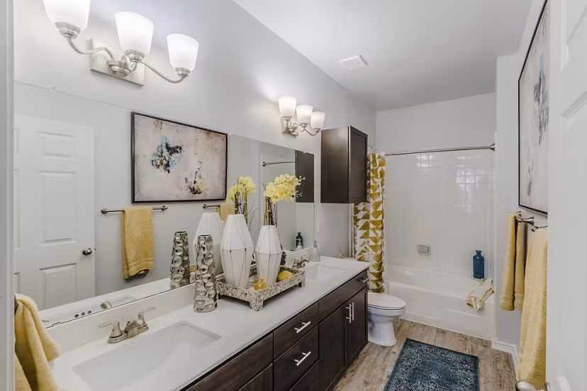 bathroom at Republic House at Frisco Bridges Apartments