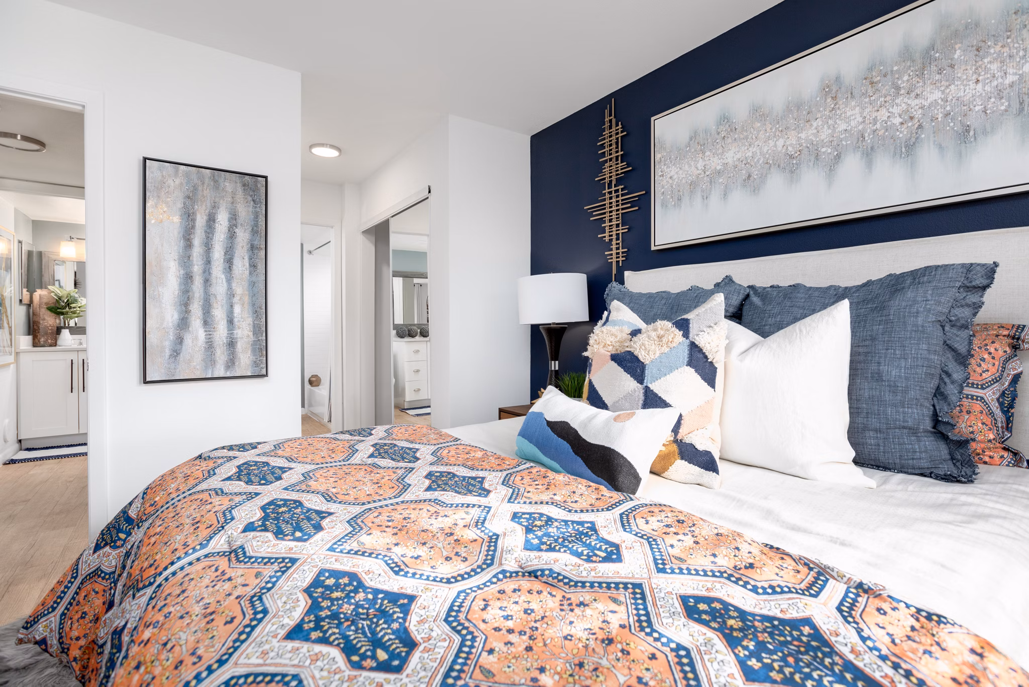 bedroom at The Seven at West Boca Apartments