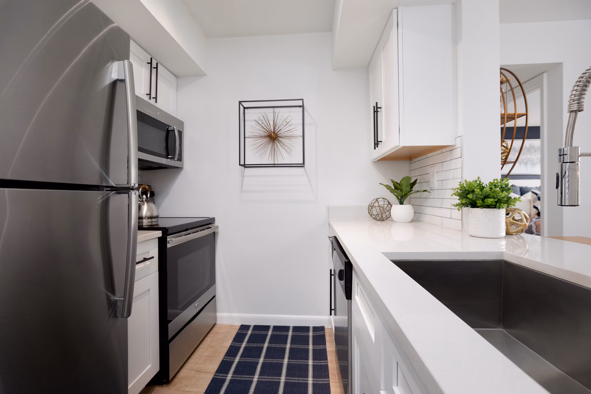 kitchen at The Seven at West Boca Apartments