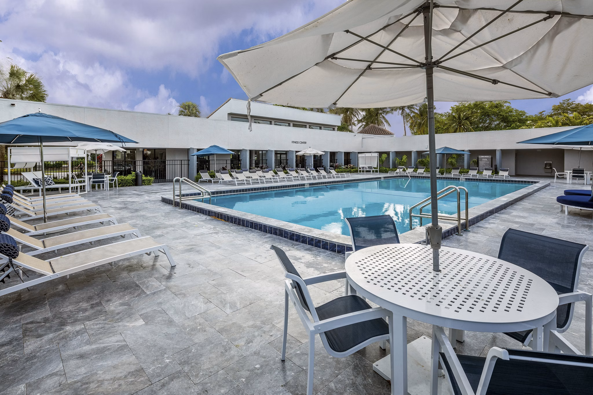 pool at The Seven at West Boca Apartments