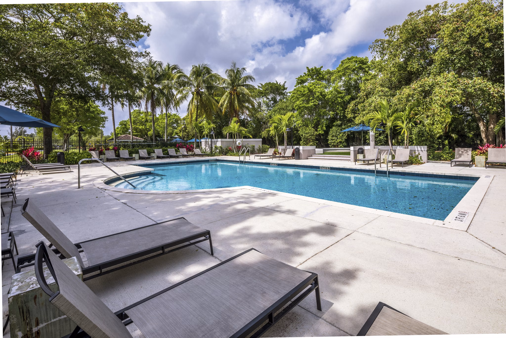 pool at The Seven at West Boca Apartments