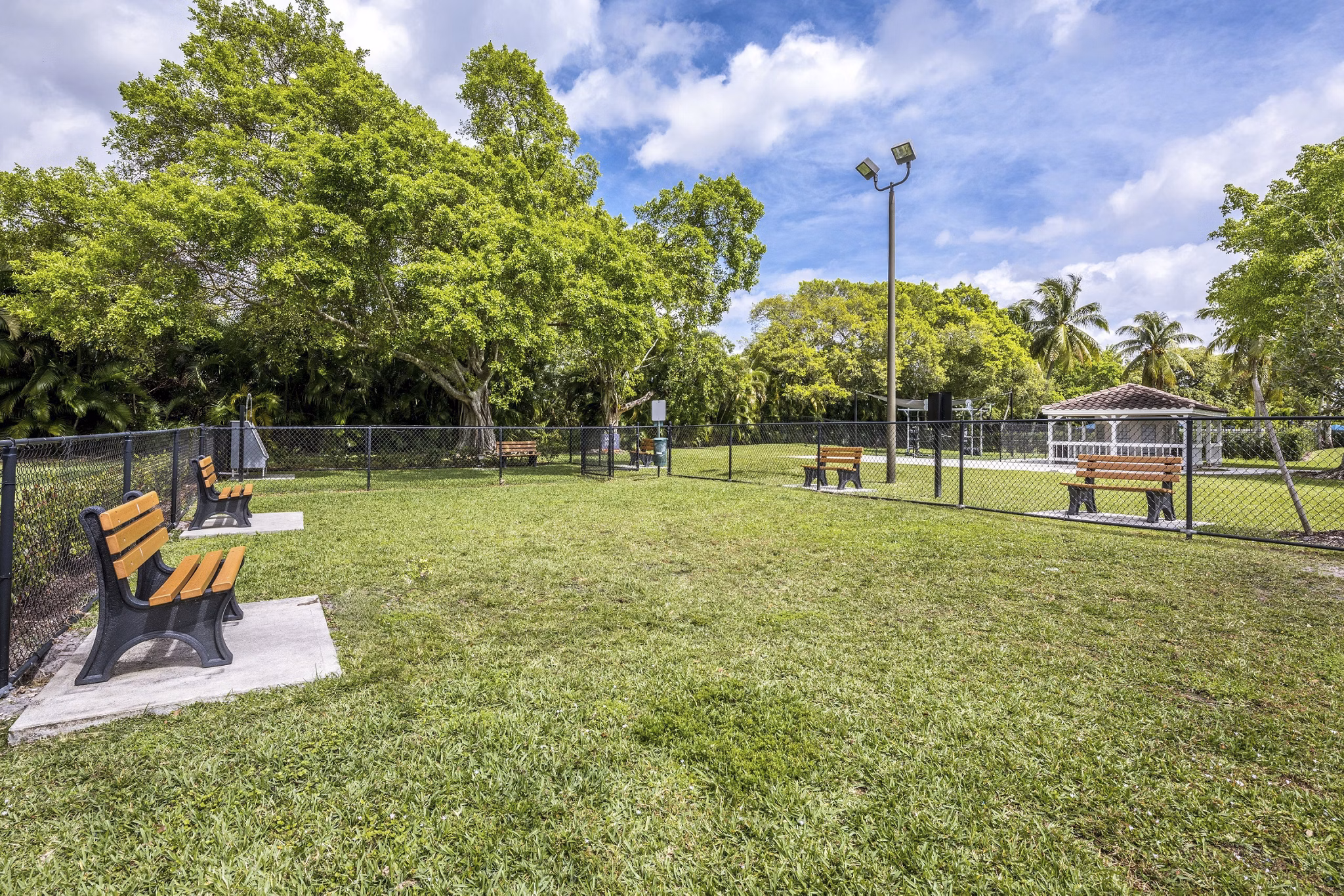 dog park at The Seven at West Boca Apartments