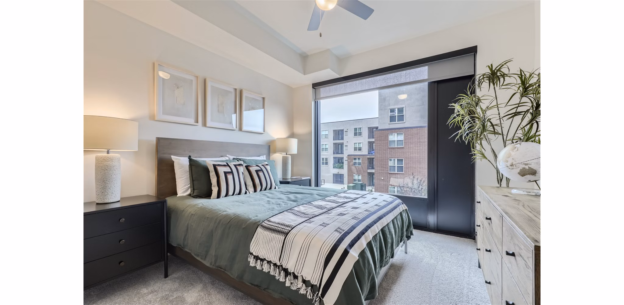 bedroom at Skyline at Highlands Apartments