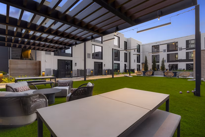 bike storage at Skyline at Highlands Apartments