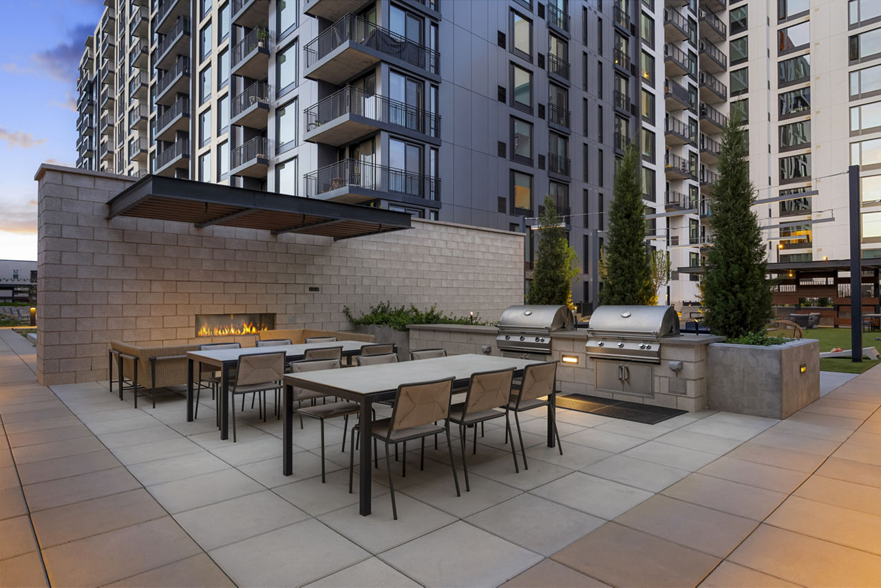 Grill area at Skyline At Highlands (3 of 3)