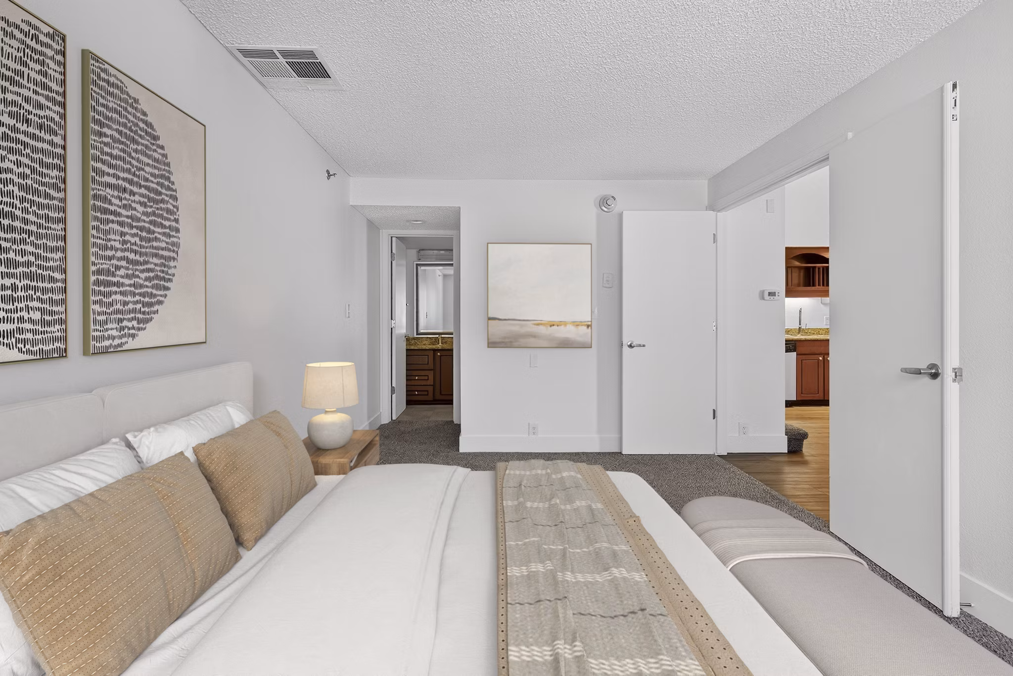 Bedroom at Sullivan's Ridge Apartments