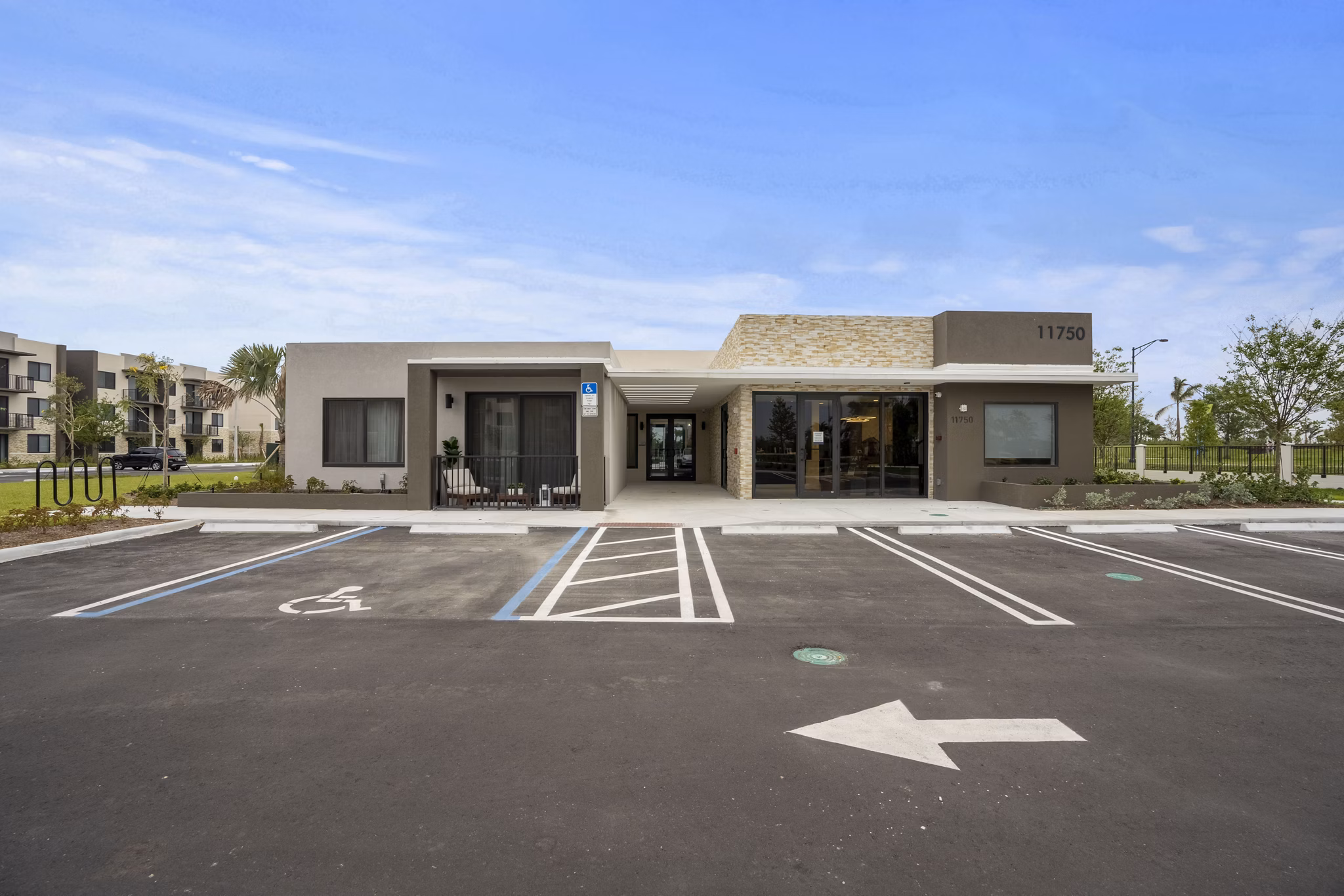 exterior at Village at Traditions Apartments