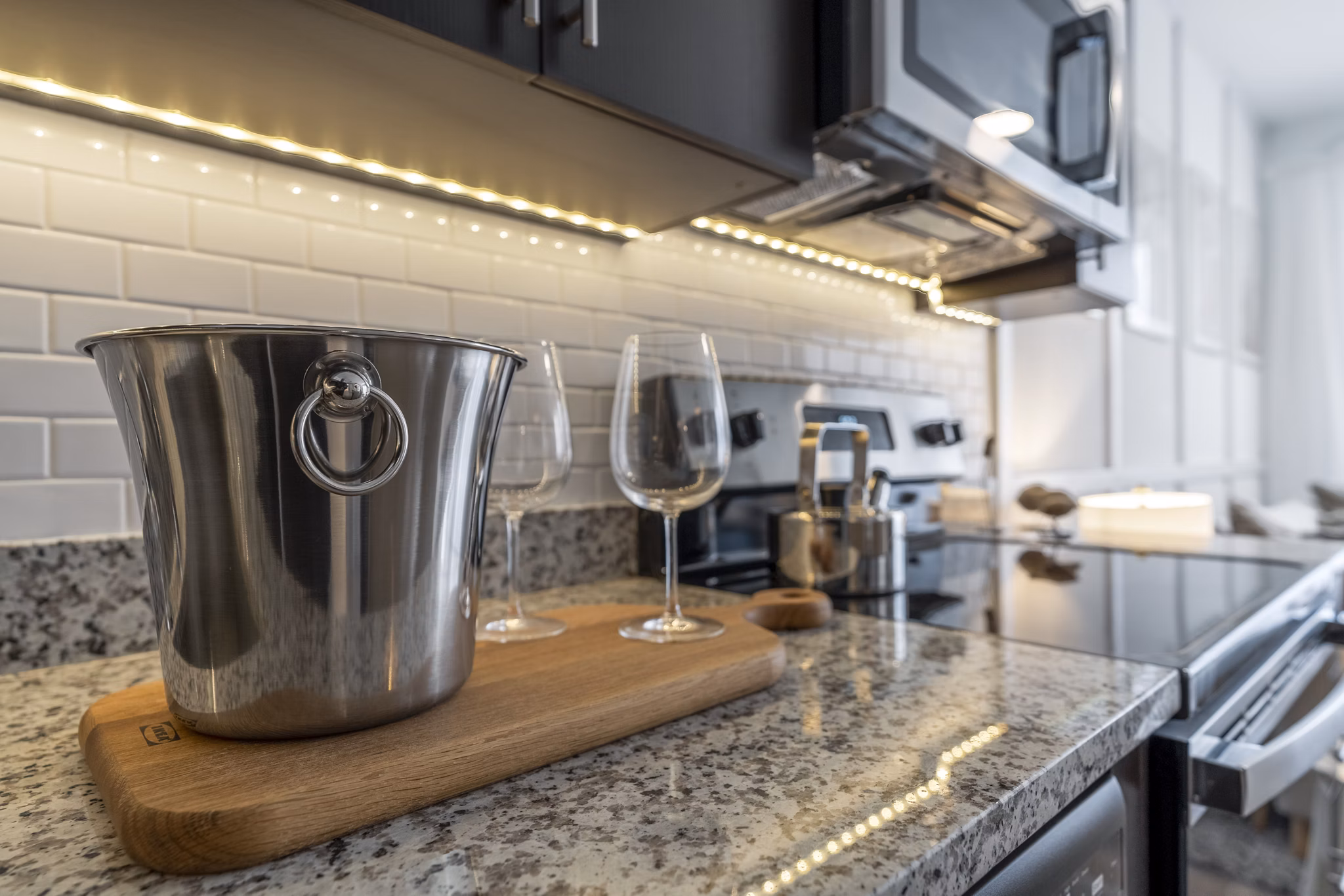 kitchen at Village at Traditions Apartments
