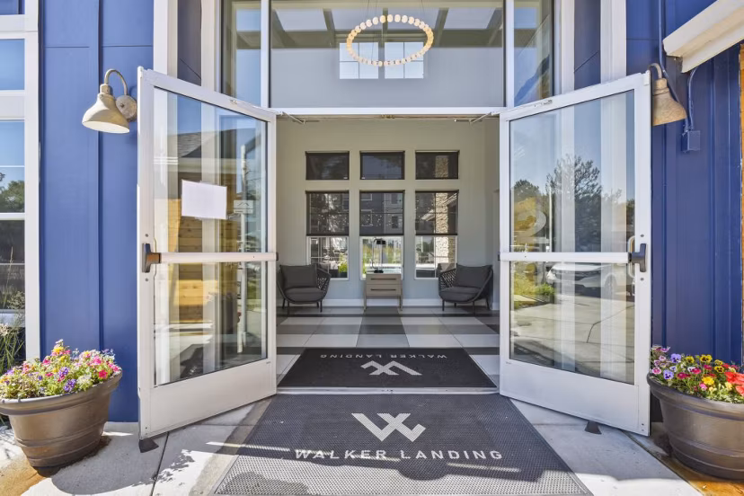 exterior at Walker Landing Apartments