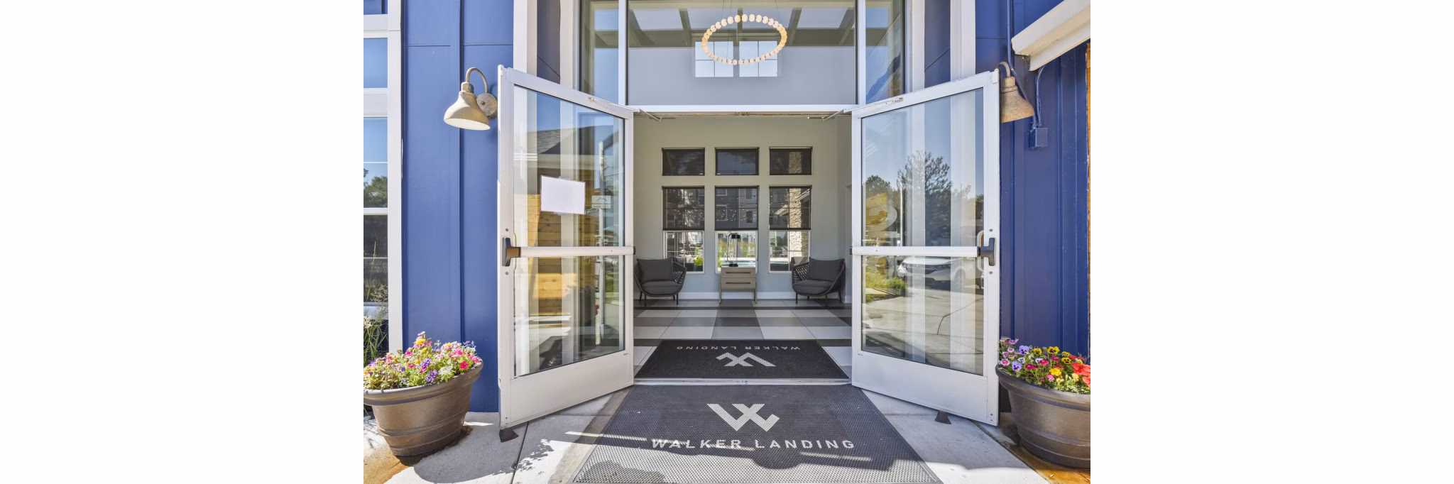 exterior at Walker Landing Apartments