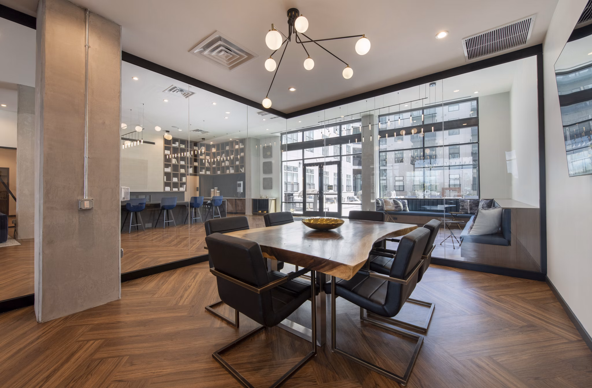 clubhouse at Westminster Row Apartments
