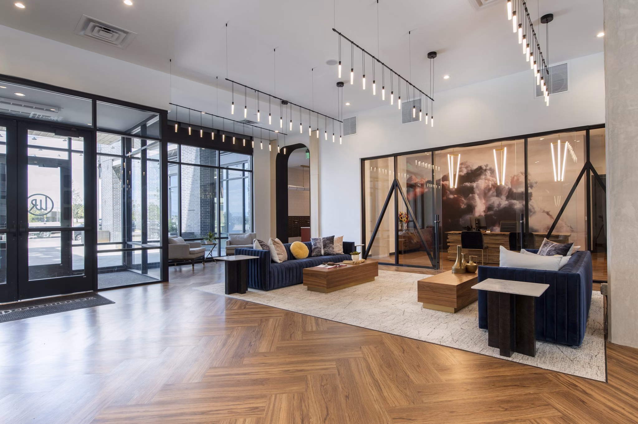 clubhouse at Westminster Row Apartments