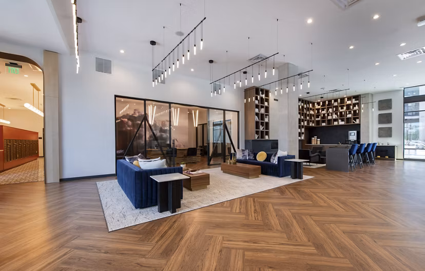 clubhouse at Westminster Row Apartments
