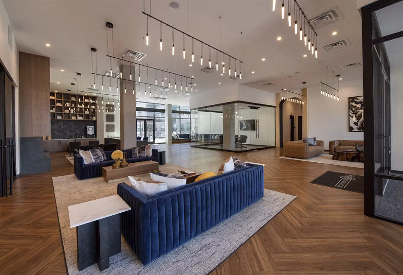 clubhouse at Westminster Row Apartments