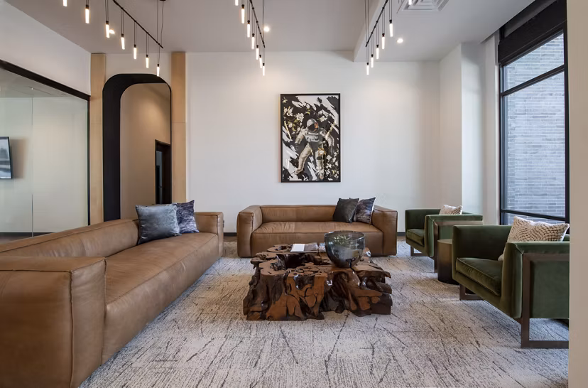 clubhouse at Westminster Row Apartments