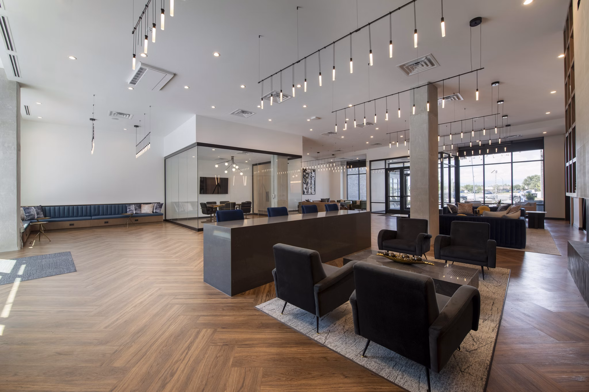 clubhouse at Westminster Row Apartments