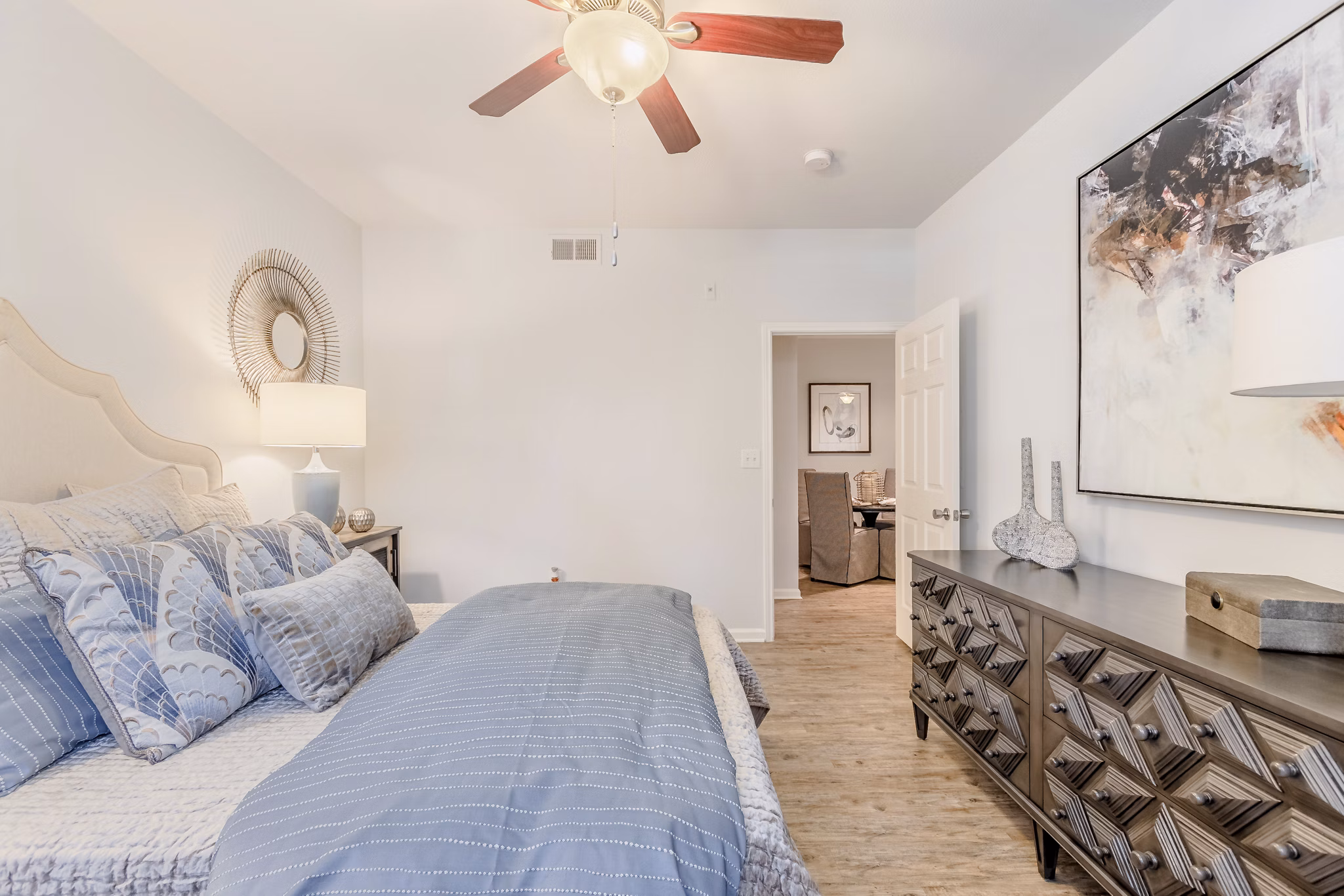 bedroom at Wildwood Creek Apartments