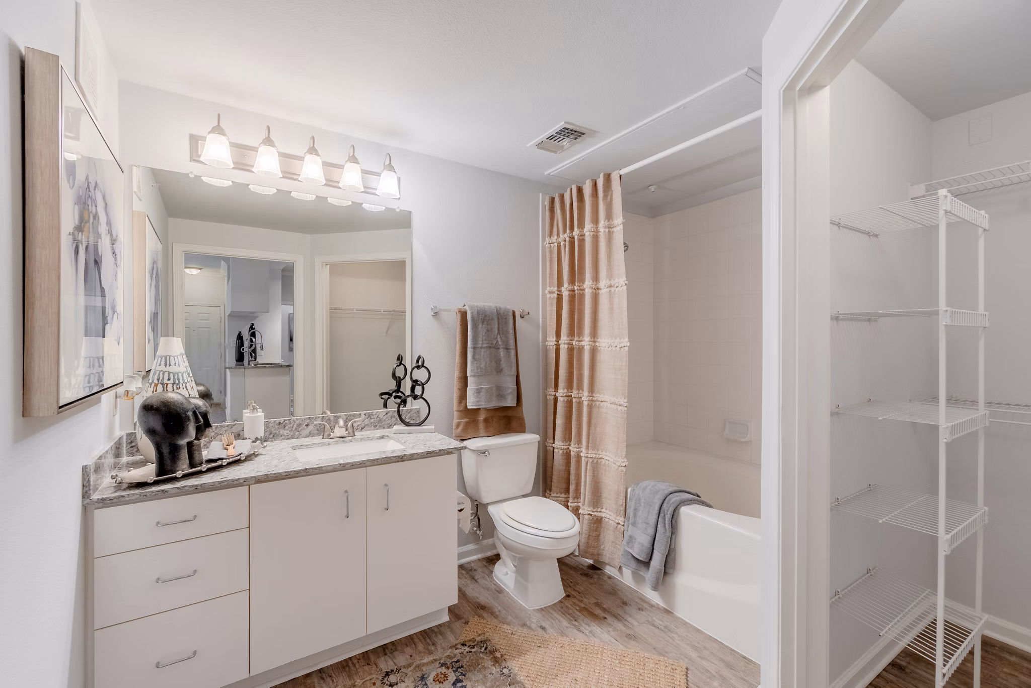 bathroom at Wildwood Creek Apartments