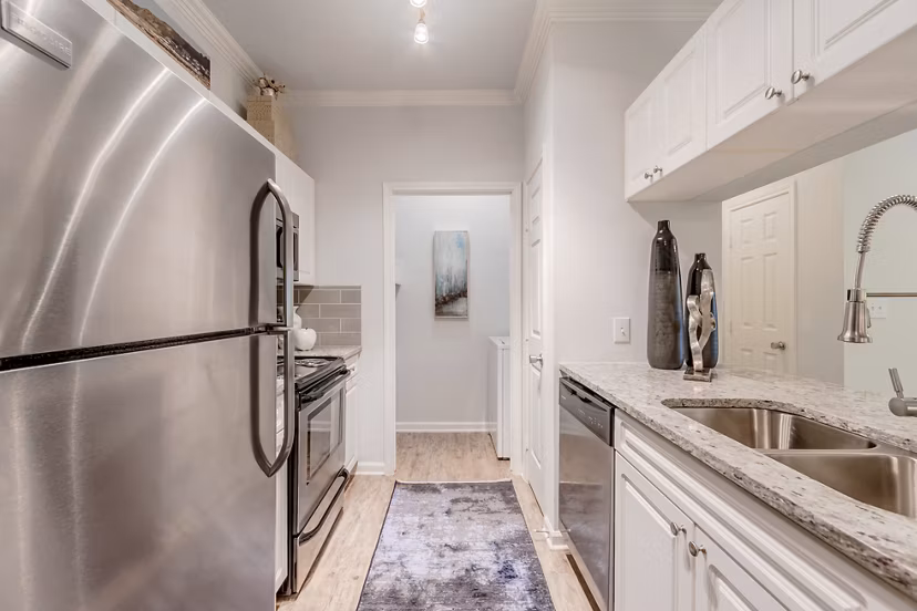 kitchen at Wildwood Creek Apartments
