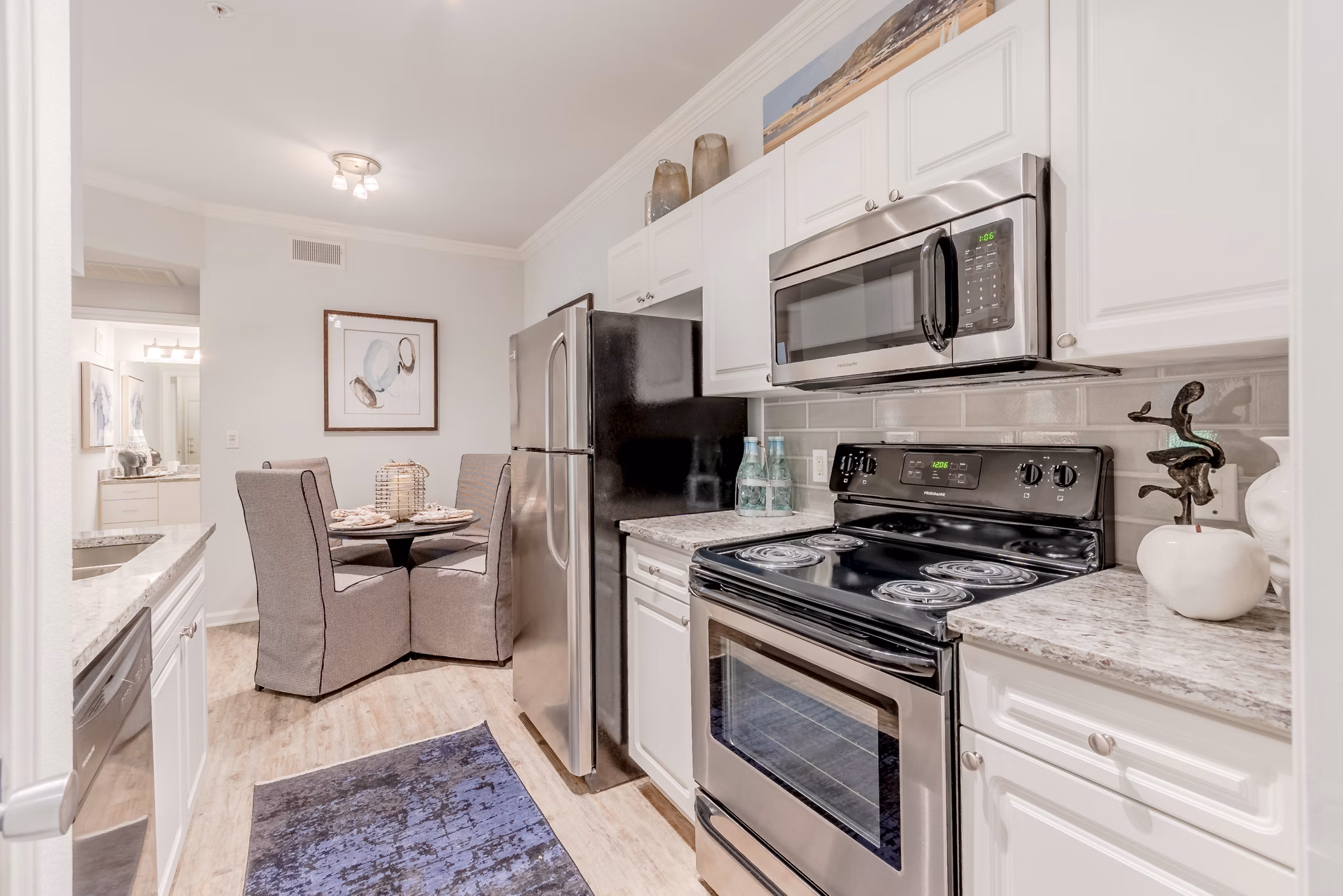 kitchen at Wildwood Creek Apartments