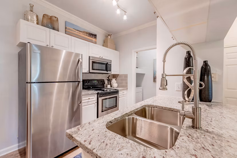 kitchen at Wildwood Creek Apartments