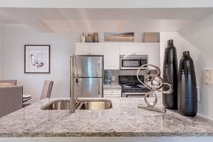 kitchen at Wildwood Creek Apartments