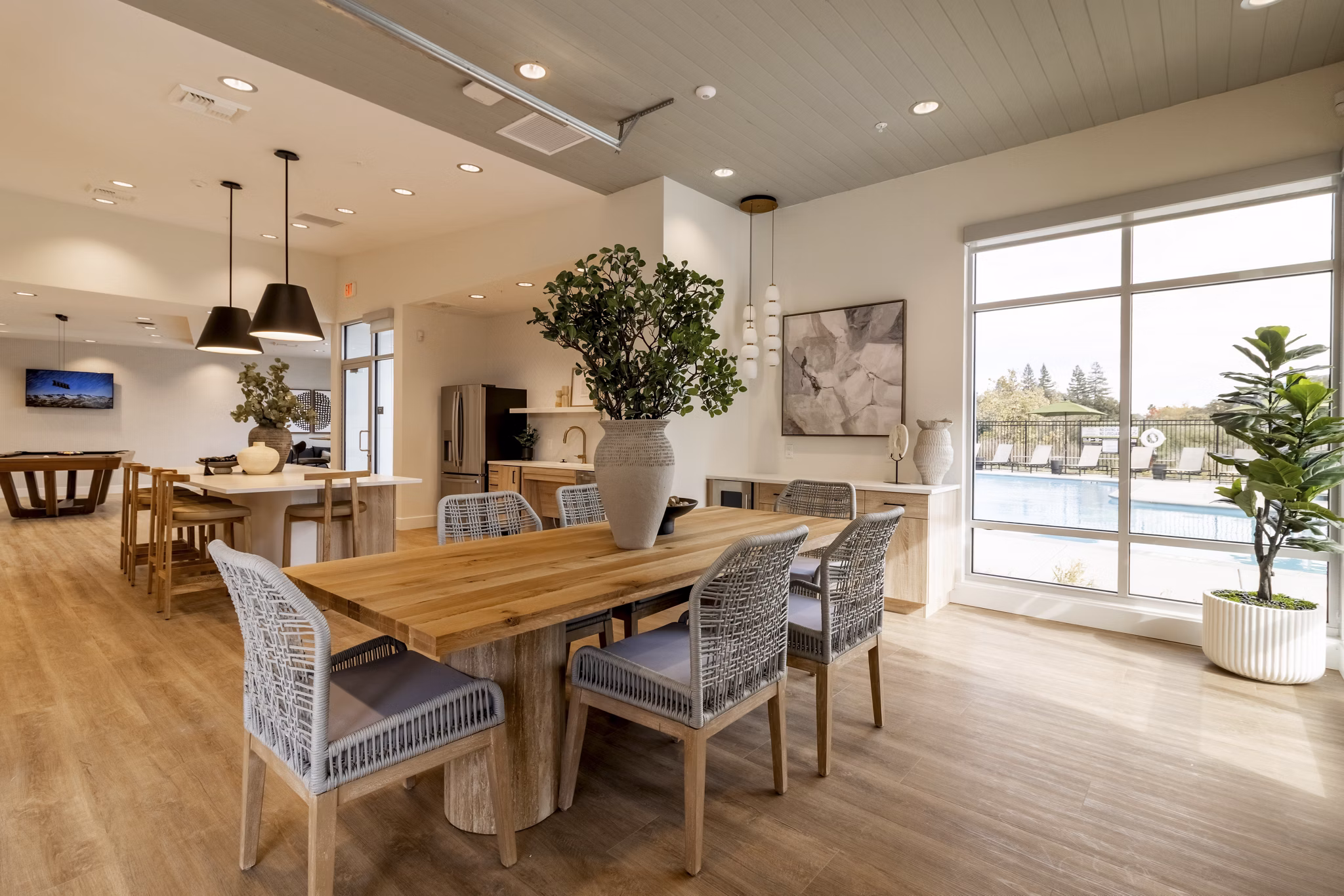 clubhouse at The Grove at Woodlake Apartments