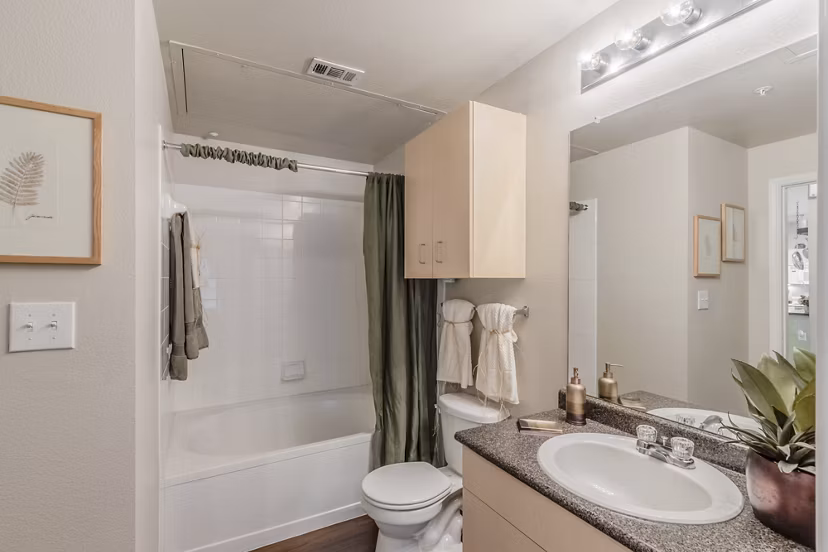 bathroom at Grand Estates at Kessler Park Apartments