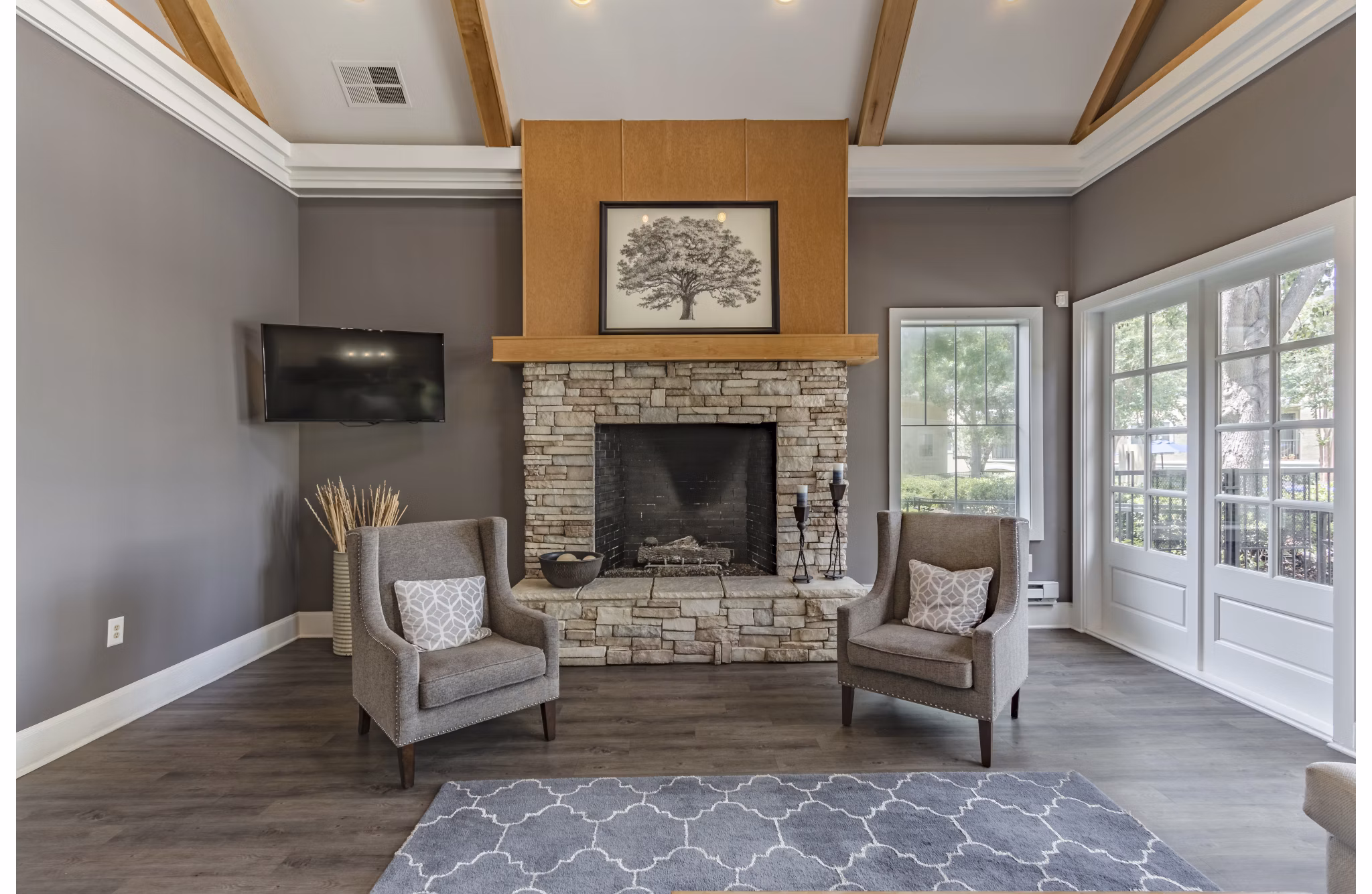 clubhouse at Grand Estates at Kessler Park Apartments