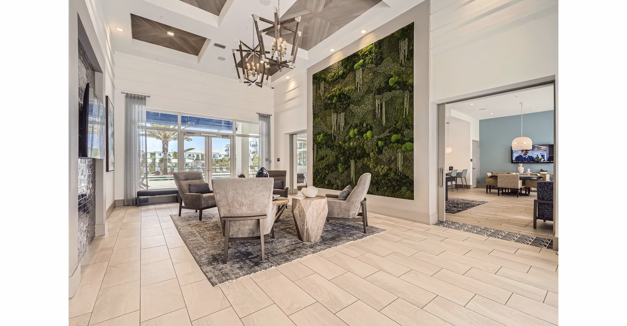 clubhouse at River North Apartments