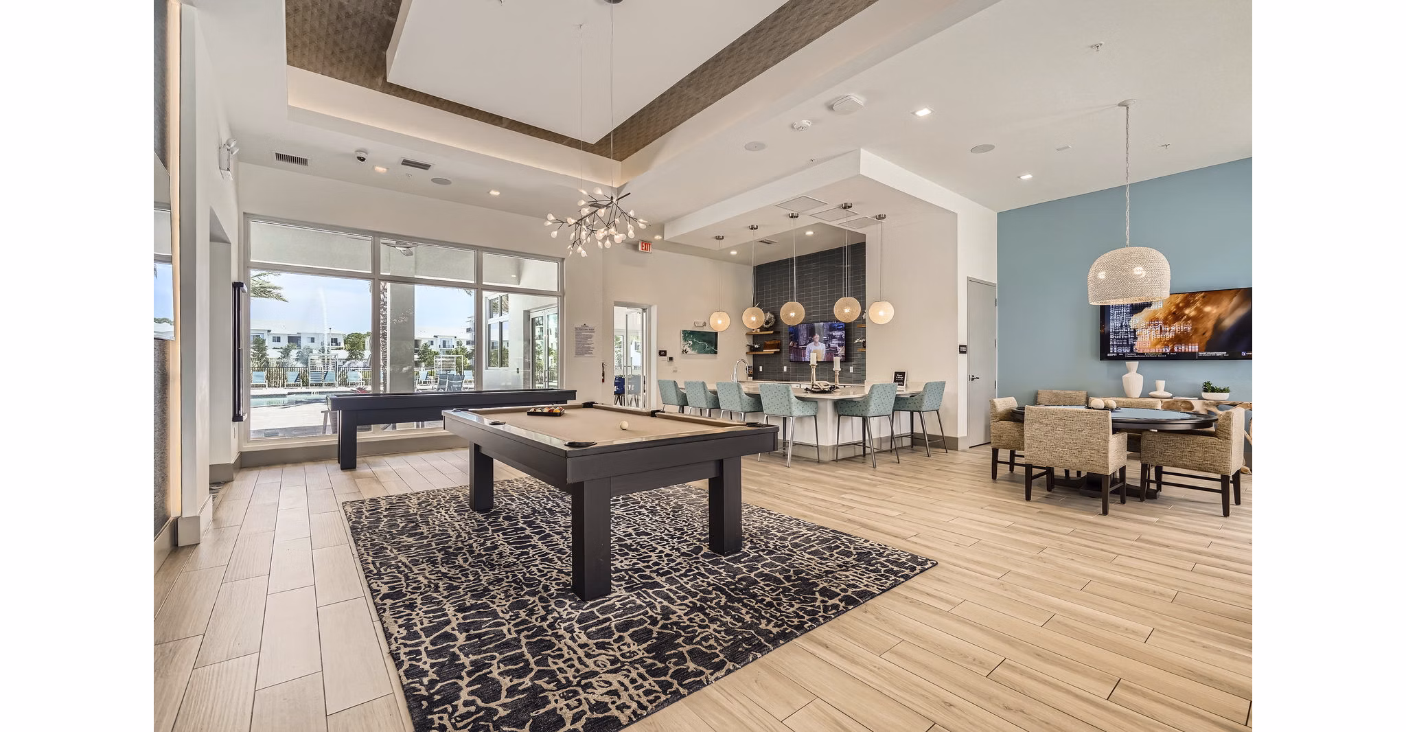 clubhouse at River North Apartments