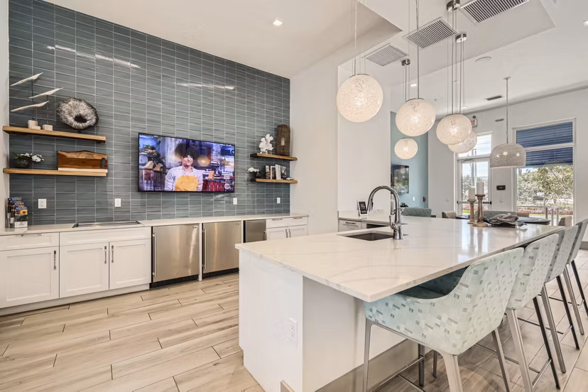 clubhouse at River North Apartments