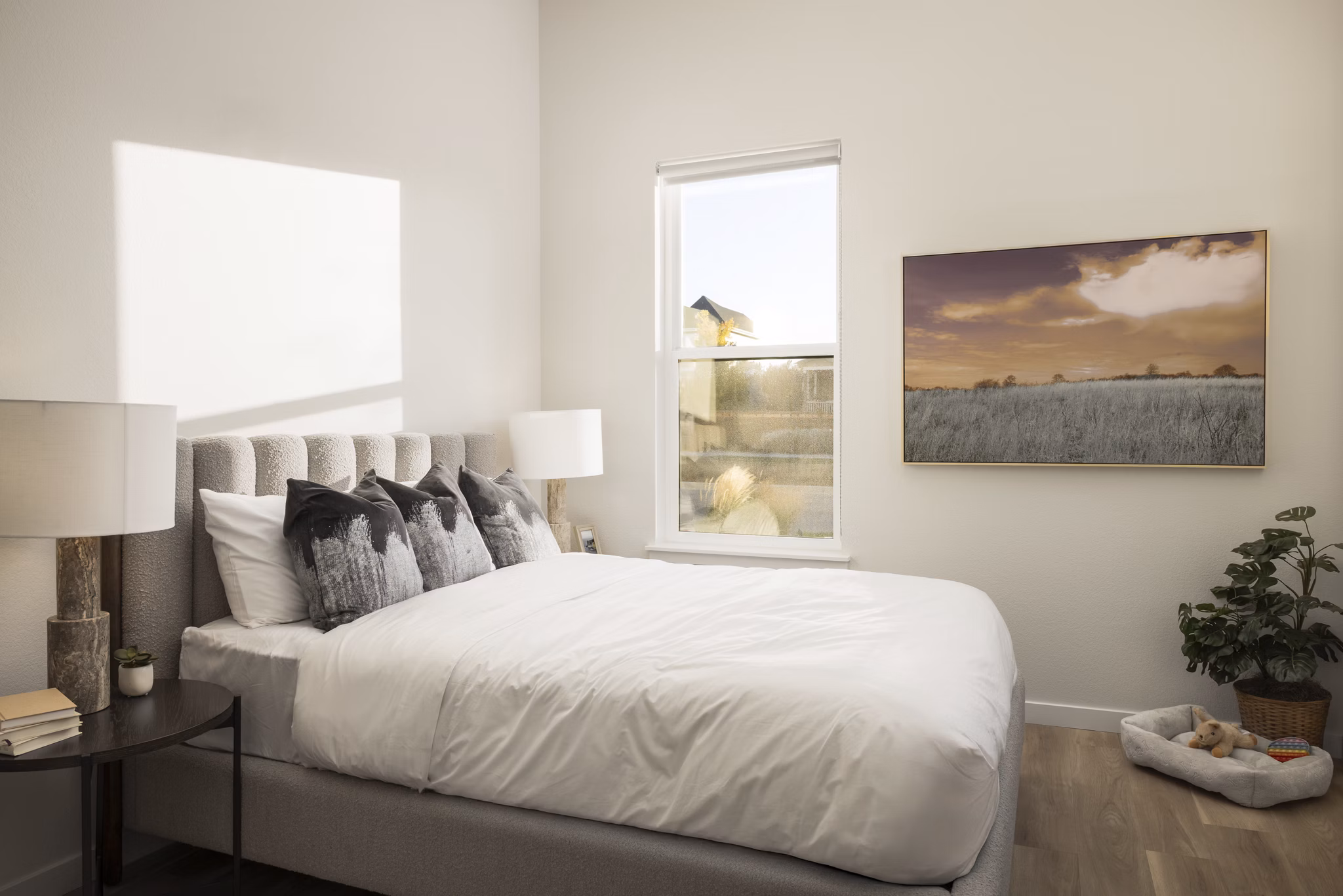 bedroom at The Madison Apartments at Copperleaf Apartments 