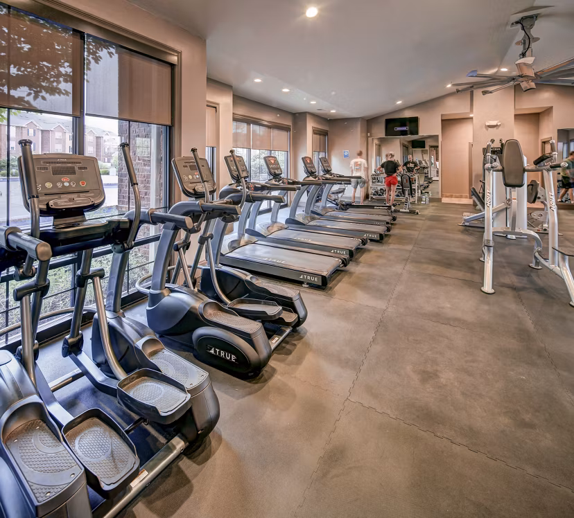 fitness center at The Province Apartments