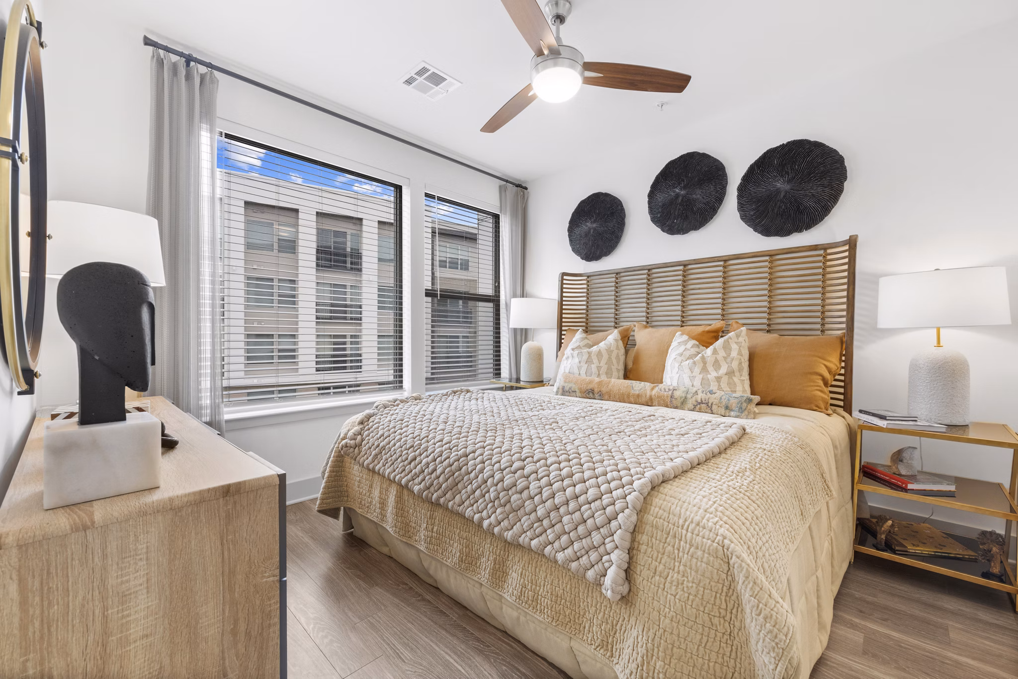 bedroom at Hanover Crossing Apartments