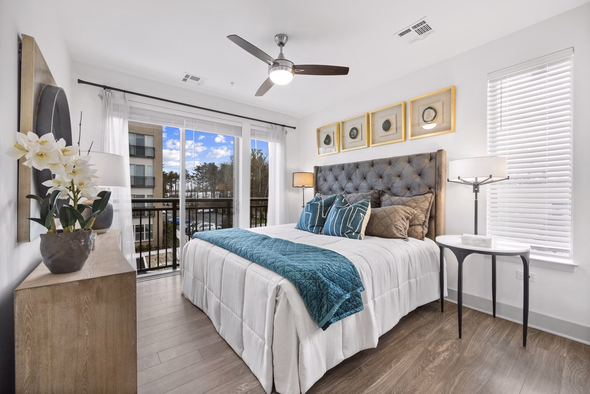 bedroom at Hanover Crossing Apartments